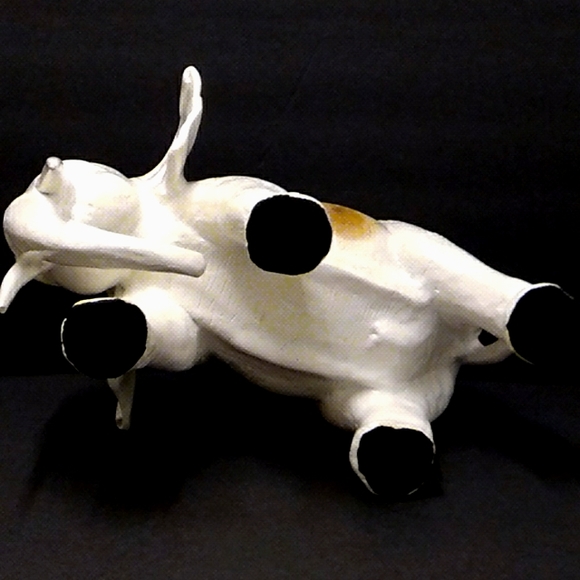 Large Elephant Sculpture Vintage Hand Crafted / Hand Etched / Hand Sculpted - Picture 16 of 16